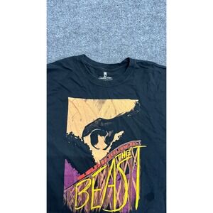 Cedar Fair T-Shirt Mens Size XL Black The Beast Kings Island Roller Coaster